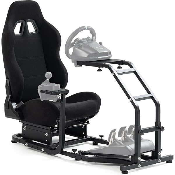 Amazon.co.jp: MINNEER Racing Cockpitトブラックシート調整可能